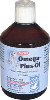 Omega Plus Oil 500ml Backs