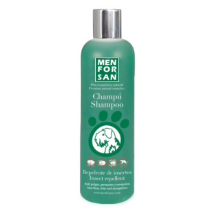 kvalitný šampón na psy s prírodným repelentom