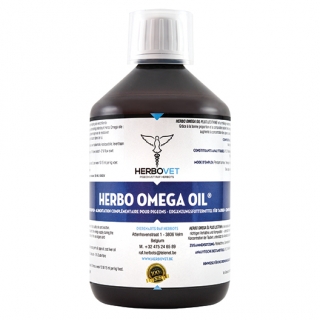 Herbo omega oil + lecitin -Herbo Vet500ml